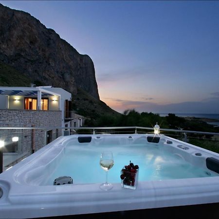 Villa Antonia - Vasca Idromassaggio Terrazza Vista Mare San Vito Lo Capo Exterior foto