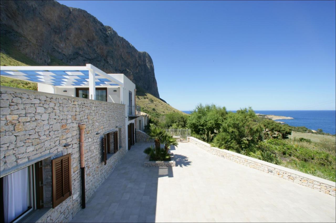 Villa Antonia - Vasca Idromassaggio Terrazza Vista Mare San Vito Lo Capo Exterior foto