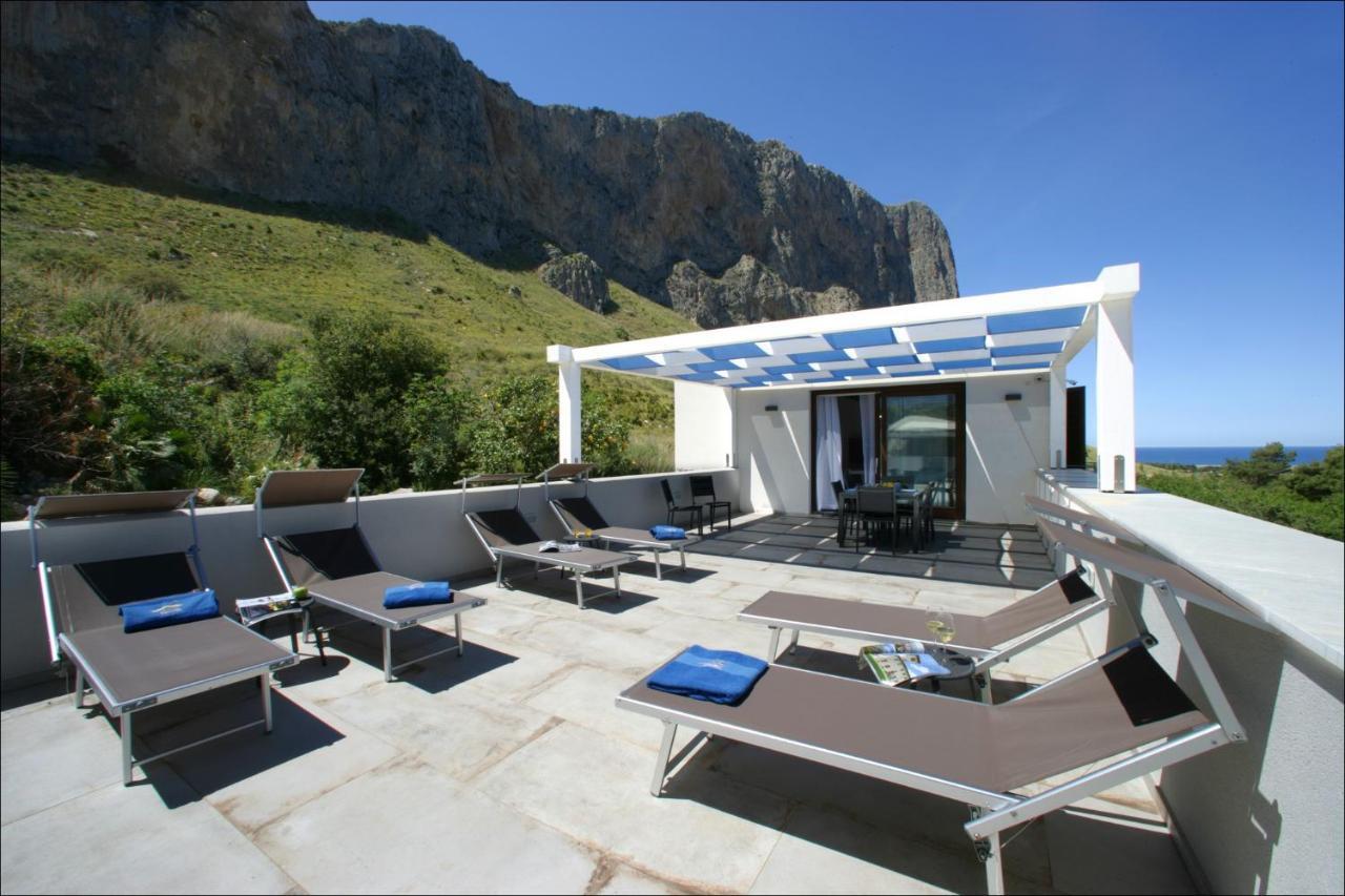 Villa Antonia - Vasca Idromassaggio Terrazza Vista Mare San Vito Lo Capo Exterior foto
